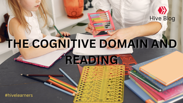  THE COGNITIVE DOMAIN AND READING 