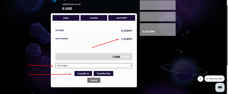 Transfer Confirmation