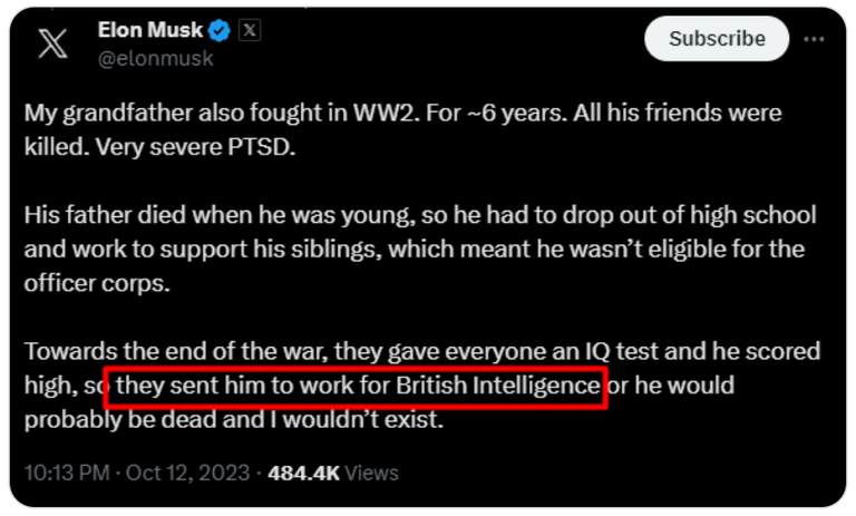 Musk's Granfather was in British Intelligence.png