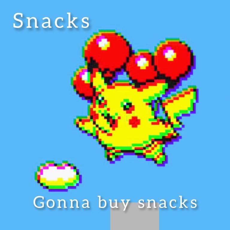 To have snacks, one must buy snacks