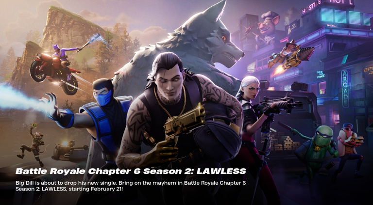 Countdown to Fortnite Lawless Season 2 Chapter 6