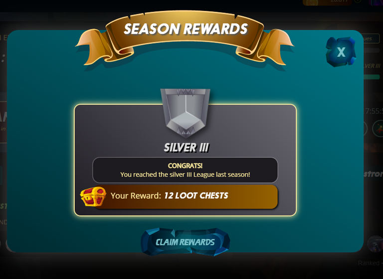 Silver III League rewards - 12 loot chests.PNG