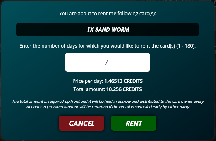 Rent Sand Worm for credits.PNG