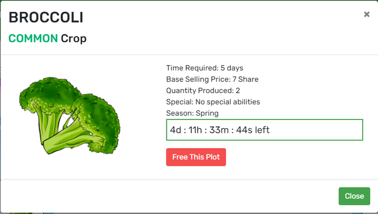 Broccoli takes 5 days till harvest.PNG