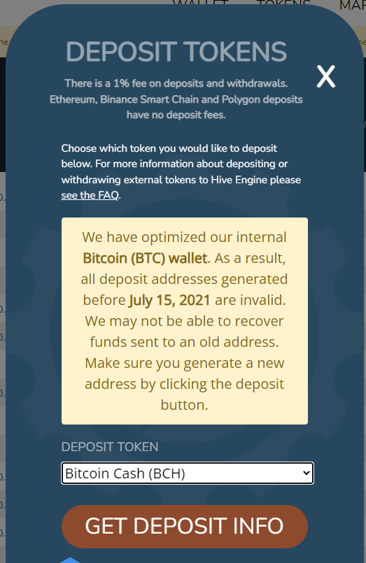 Hive Engine BitCoin Cash BCH deposit info.PNG