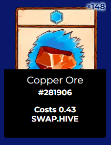 Copper Ore costs 0.43 Hive.PNG