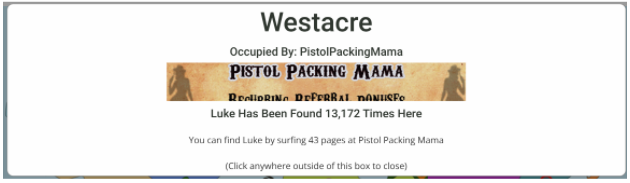 Start in Westacre Occupied by Pistol Packing Mama.PNG