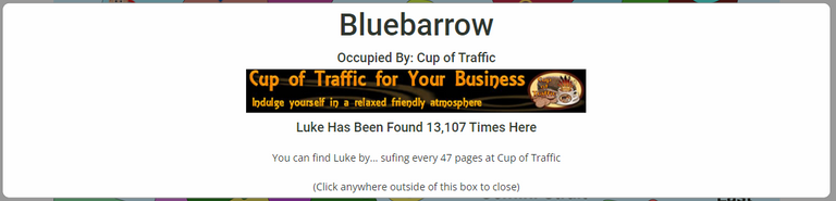Start at Bluebarrow occupied by Cup of Traffic.PNG
