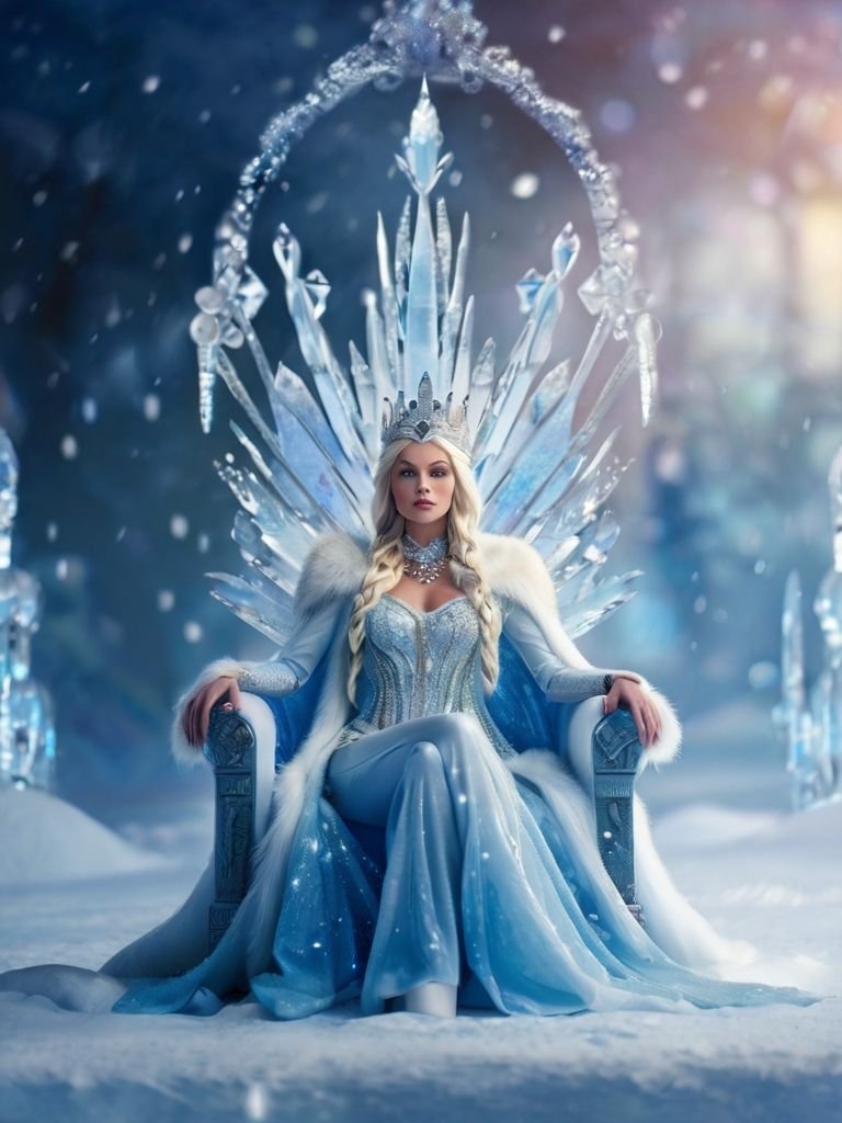 Default_High_quality_high_detail_beautiful_snow_queen_on_ice_t_1.jpg