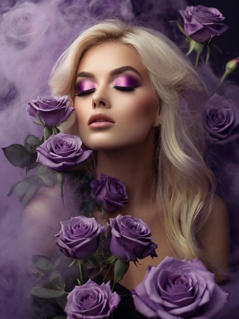 Default_a_beautiful_blonde_with_purple_smoke_around_her_she_is_0.jpg