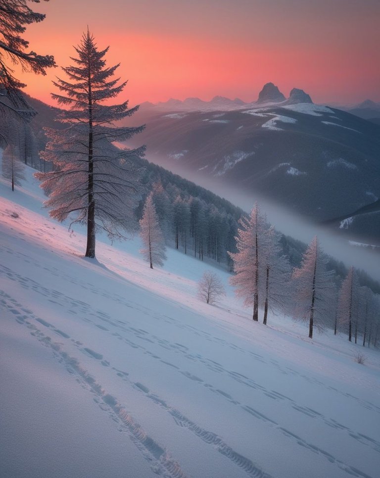 Leonardo_Phoenix_Calm_Carpathian_mountain_slope_at_dusk_bathed_0.jpg