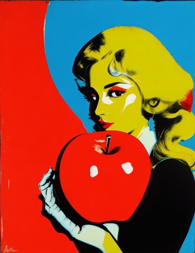 DreamShaper_v7_Abstract_painting_Andy_Warhol_Eve_with_a_red_a_3.jpg