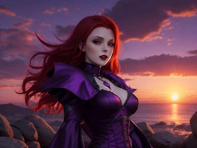 DreamShaper_v7_A_redhaired_female_vampire_dressed_in_purple_an_1.jpg