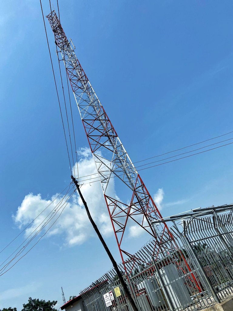 At a Network Mast Site - Phone Photography Contest 63