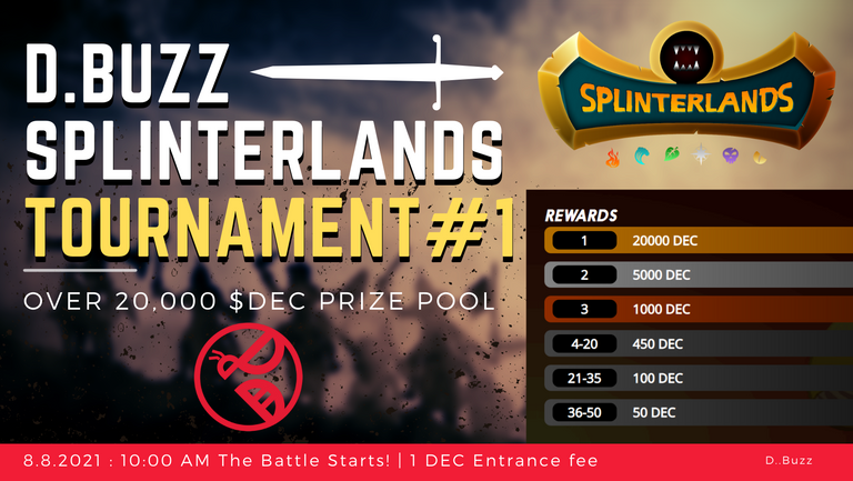D.Buzz Splinterlands Tournament #1