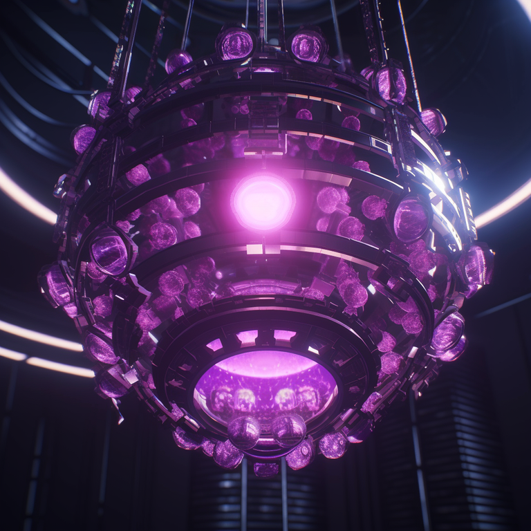 ackza_intricate_glass_chandelier_made_of_a_purple_sphere_with__acf81fd5-7549-403a-861c-793fcf3fcf0a.png