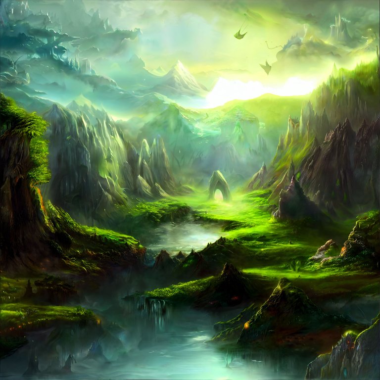 a fantasy landscape featuring mystical plants  area  landscape  hyper realistic  detailed  fantasy  dramatic  cinematic [Stable Diffusion plms 2.png