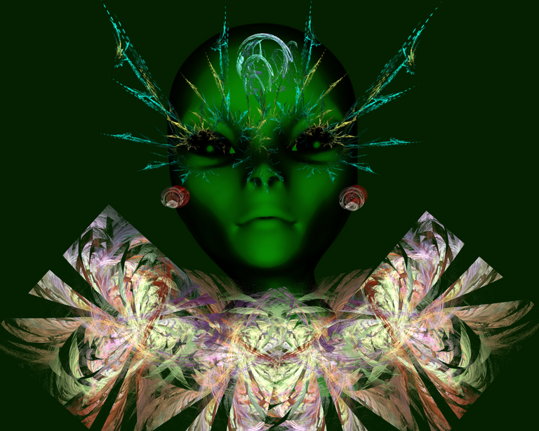 AlienPrincess-GreenNPinkGown2.png