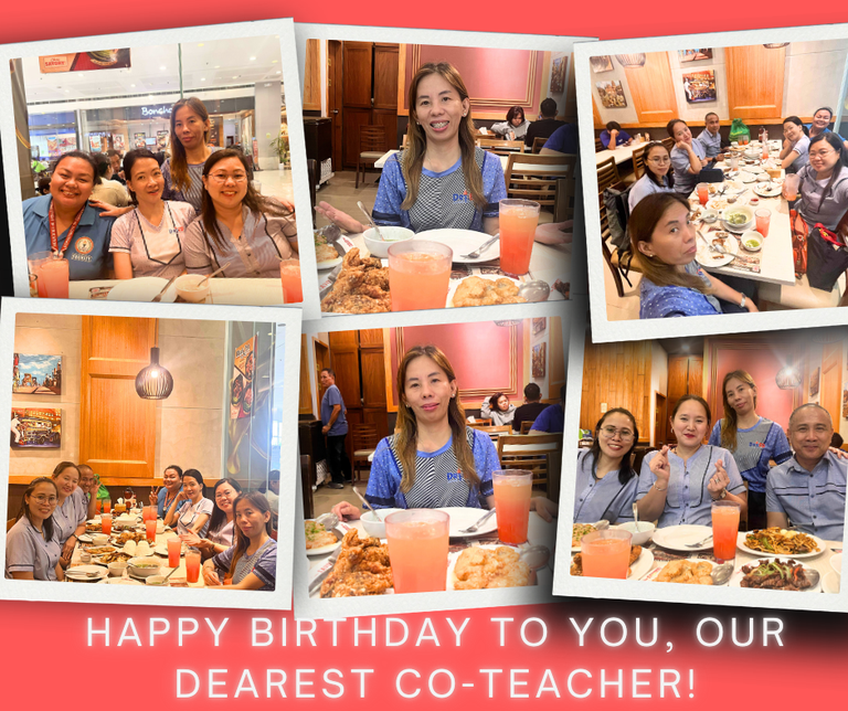 TEACHING, TEAMWORK AND BIRTHDAY CHEER