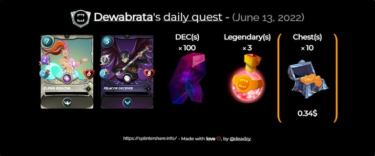 daily quest 13 June