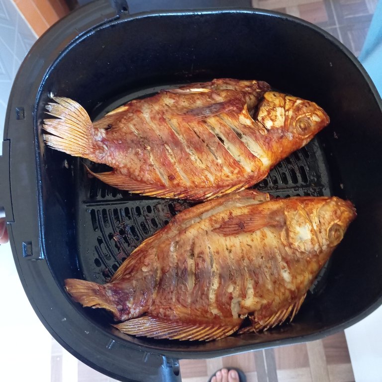 preparación en freidora de aire - air fryer preparation