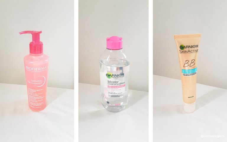 Minimalist Skincare - Facial Wash / Cleansing Water / BB Cream