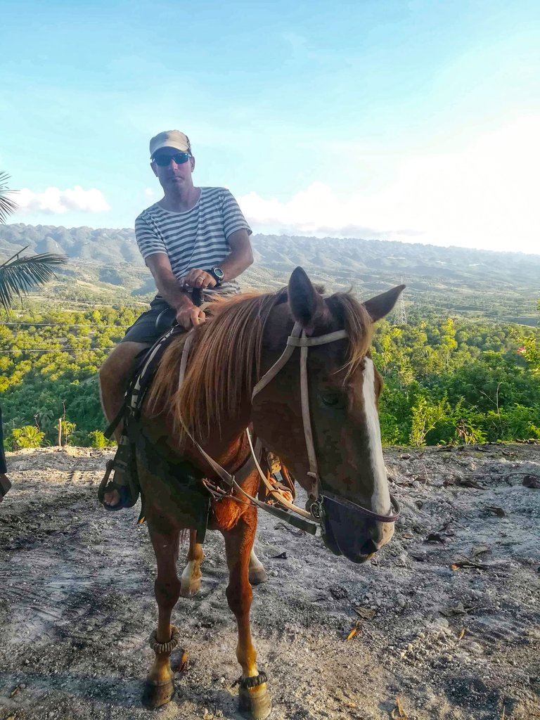 Yohann and his horse