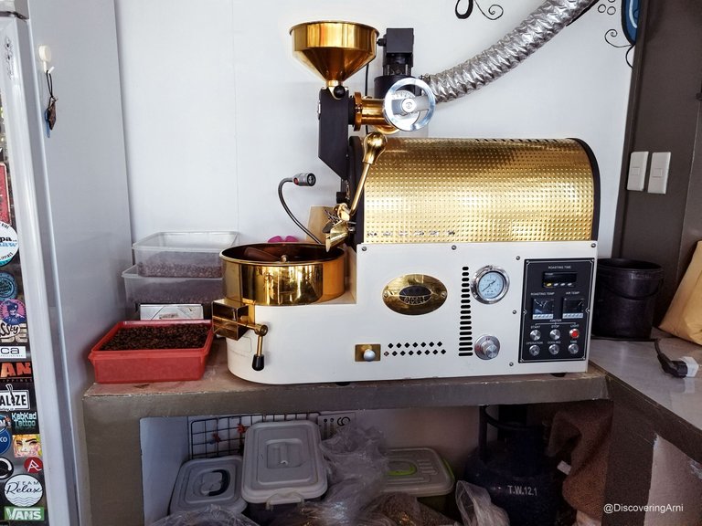 Lokal Brew's Coffee Bean Roasting Machine