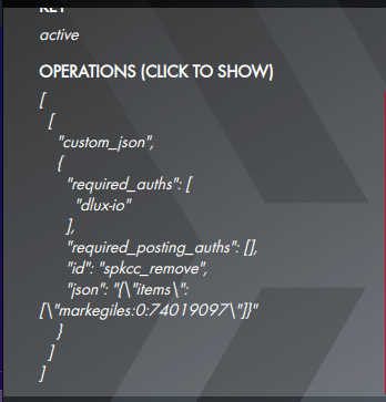 Contract in Array