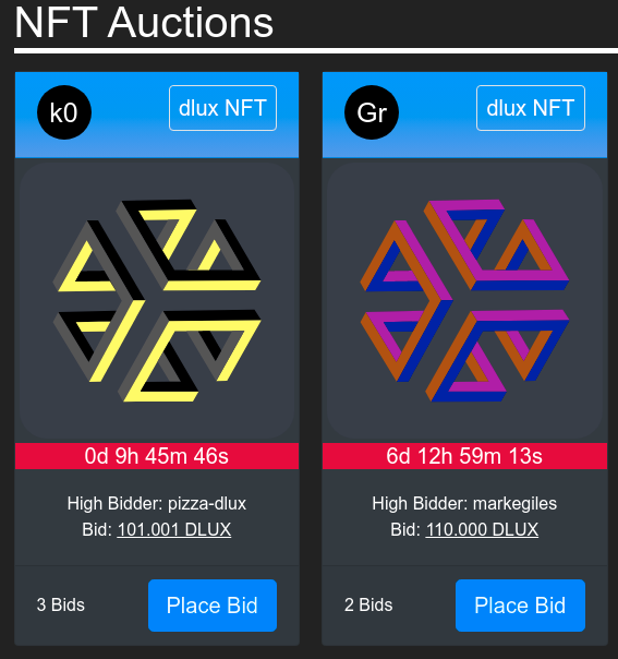 NFT Auctions