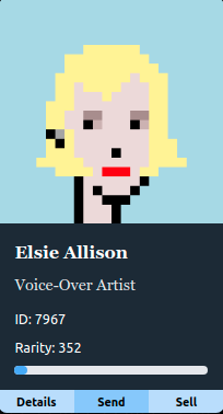 Elsie Allison, The voice of Spencer Grammer