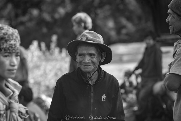 This is a photo I took of a man from a tribe living in the deep forest of Kon Chu Rang Nature Reserve in Gia Lai province.
