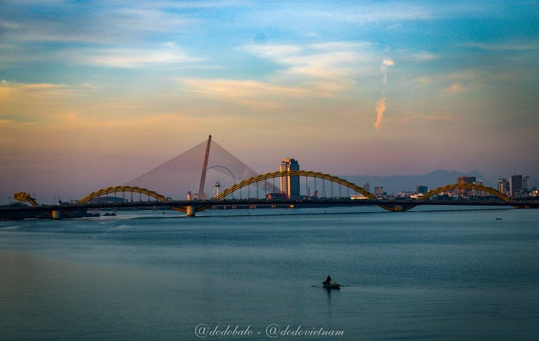 And finally the Han River in Da Nang city where I live. It is also the symbol of the city.