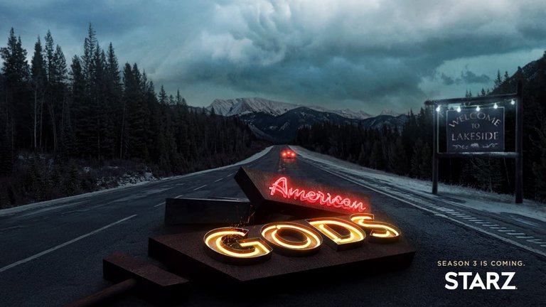 American Gods Season 3 poster, by STARZ