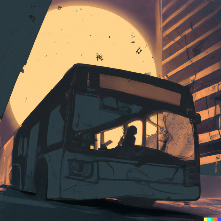 DALL·E 2023-03-01 20.26.20 - a bus on the streets of a dystopian city at night, digital.png