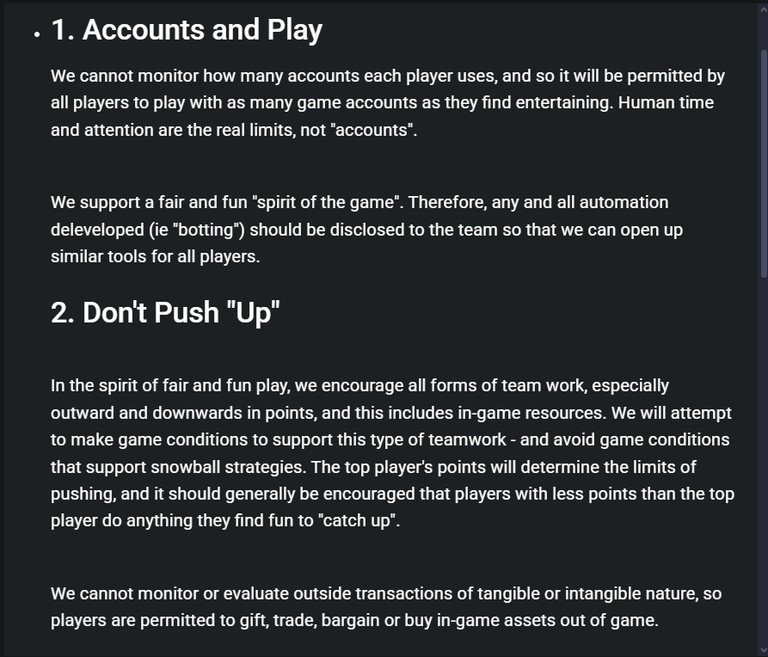 Rules Update to MOON!