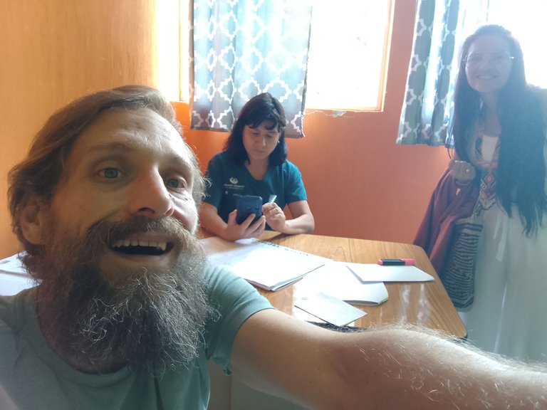 On our way to Santiago for X-rays