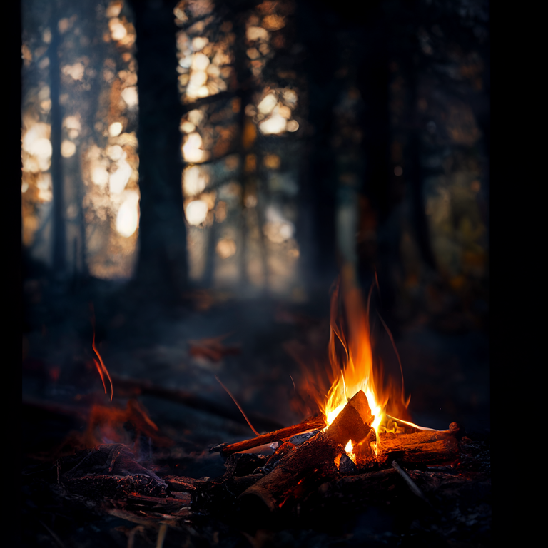 Ed_Privat_a_small_campfire_in_the_middle_of_the_forest_8K_ultra_1467e9f4-68df-4ebb-9c27-eaa04fd0b3de.png