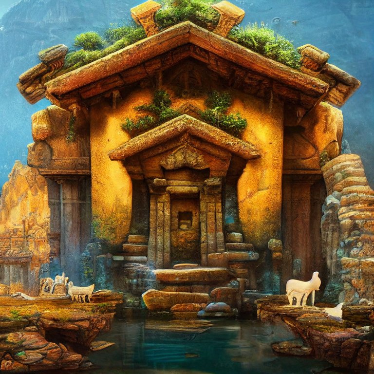 Ed_Privat_Ancient_temple_in_a_cliff_with_water_and_animals_drin_1d16d52e-edc7-49ed-b44a-89d4ef458f59.png