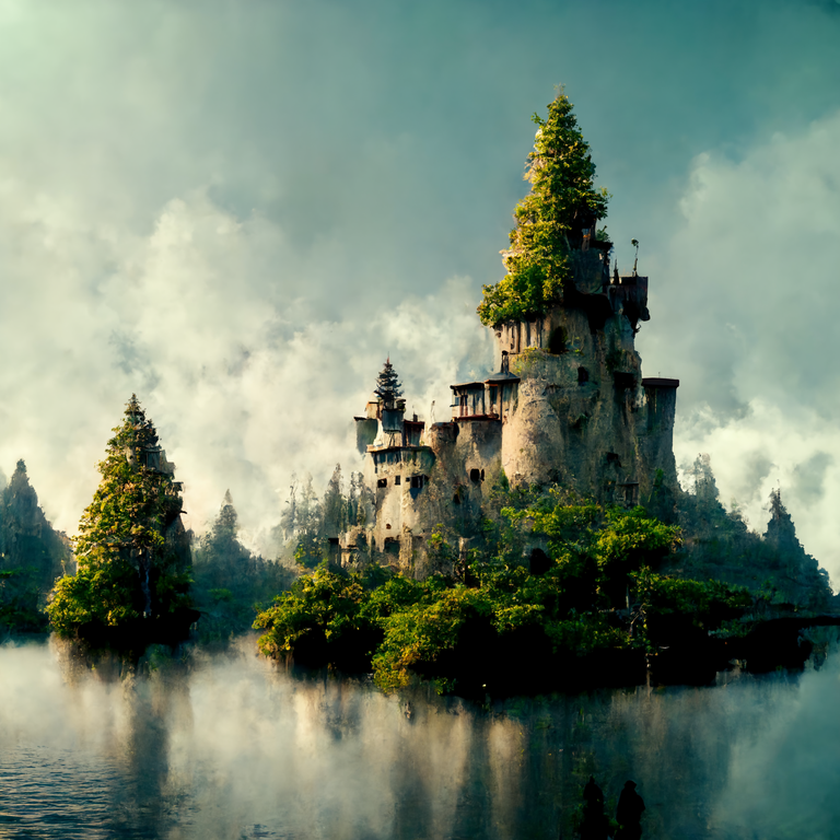 Ed_Privat_elvish_castle_in_the_forest_with_gigantic_trees_and_a_b48b84ab-cded-44c8-b41e-45b8cfcbf2f4.png