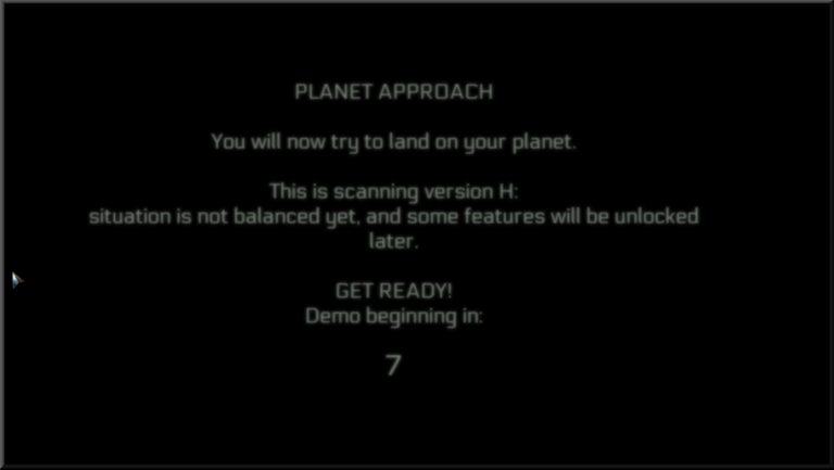 This text information is here to give you some time to get ready, but Scanning is easier than it should at the moment.