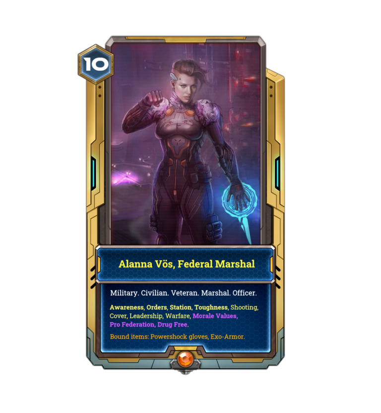 Alanna should be one of the best guards. But starter cards, common or rares can also be useful!