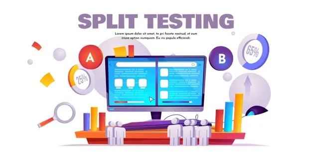 b-split-testing-cartoon-banner-website-comparison_107791-3686.webp