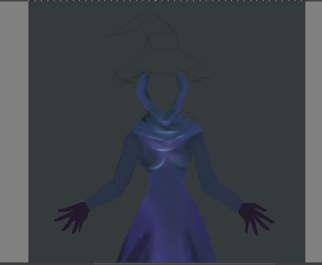 Color Robe with hat sketch_02.png