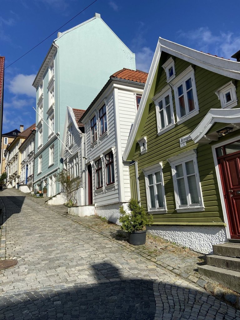 Some of the beautiful streets in Bergen