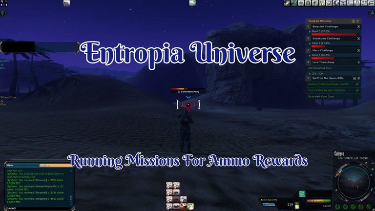 Running Missions For Universal Ammo Rewards in Entropia Universe.jpg