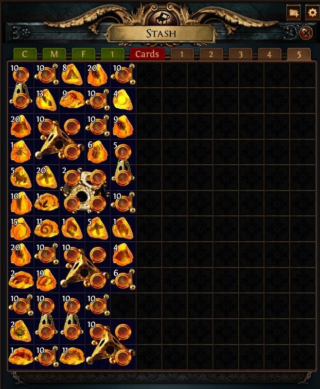 Part of the total loot.jpg