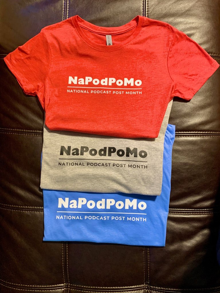 NaPodPoMo t-shirts 1.jpg