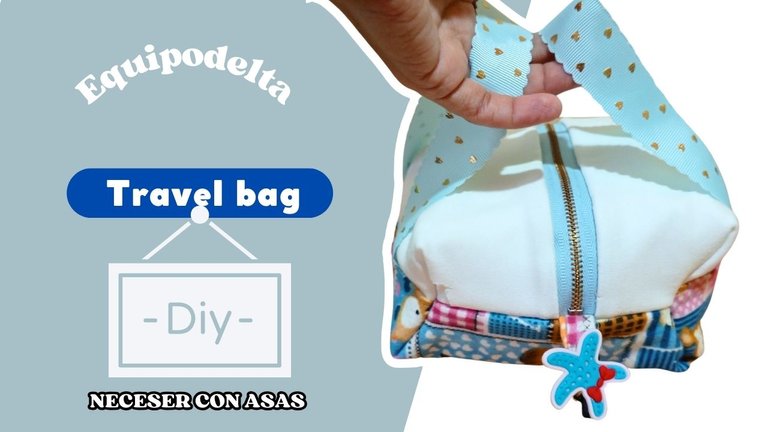 DIY Travel bag / Neceser con asas (Esp/Eng)
