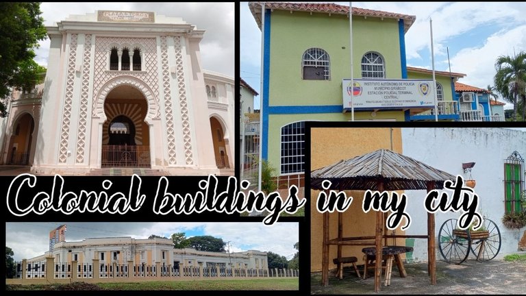 Colonial buildings un my city (Eng/Esp)